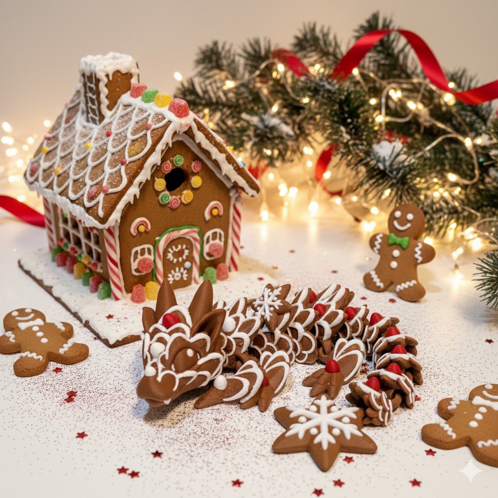 Gingerbread Dragon