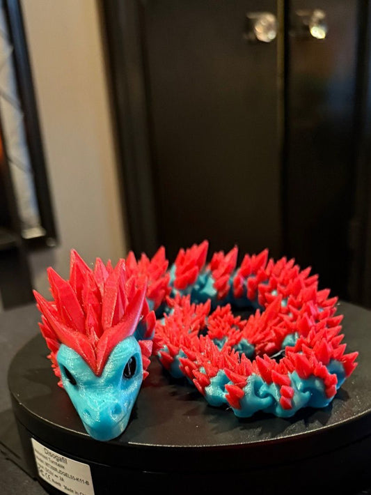 Glow Flexi Dragon (2 ft long)